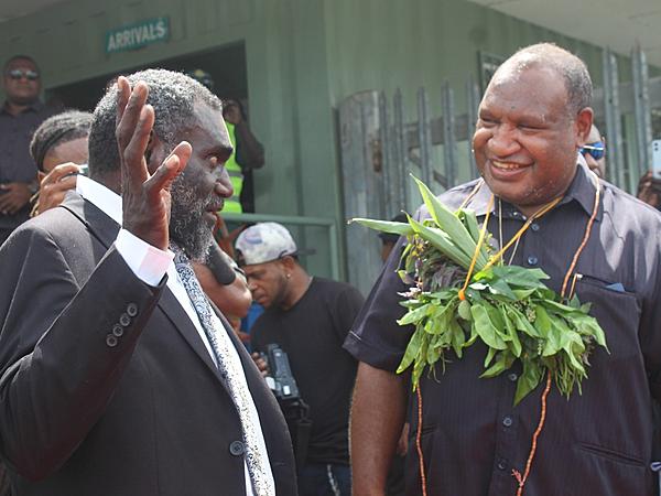 PRIME MINISTER MARAPE OFFICIATES COMMENCEMENT OF AROPA AIRPORT INFRASTRUCTURE UPGRADE PROJECT