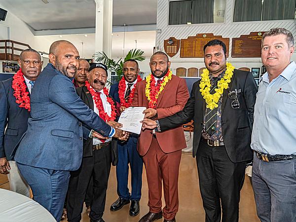 HIDDEN VALLEY MINING PROJECT CDA INITIALED