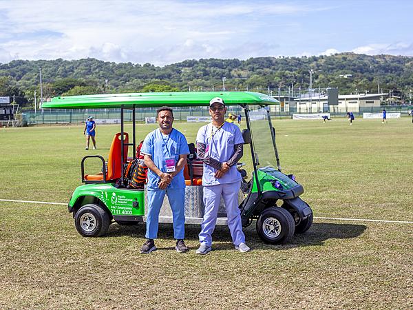 Pacific International Hospital on Field Providing Critical Medical Support During PacificAus Sports Cricket Invitational