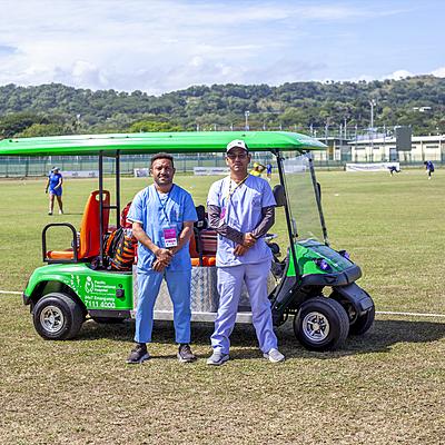 Pacific International Hospital on Field Providing Critical Medical Support During PacificAus Sports Cricket Invitational
