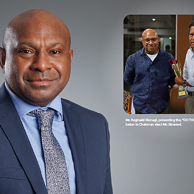 Richard Sinamoi takes over as new NSL Chairman