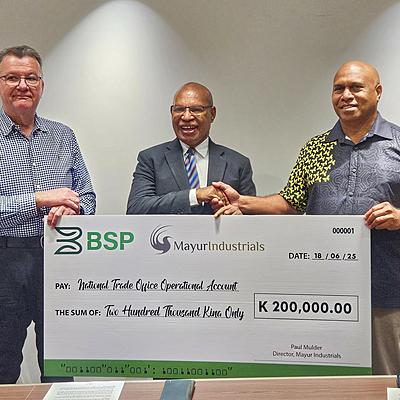 Minister Maru Welcomes Mayur Industrials as Gold Sponsor for 2nd PNG SEZ Summit
