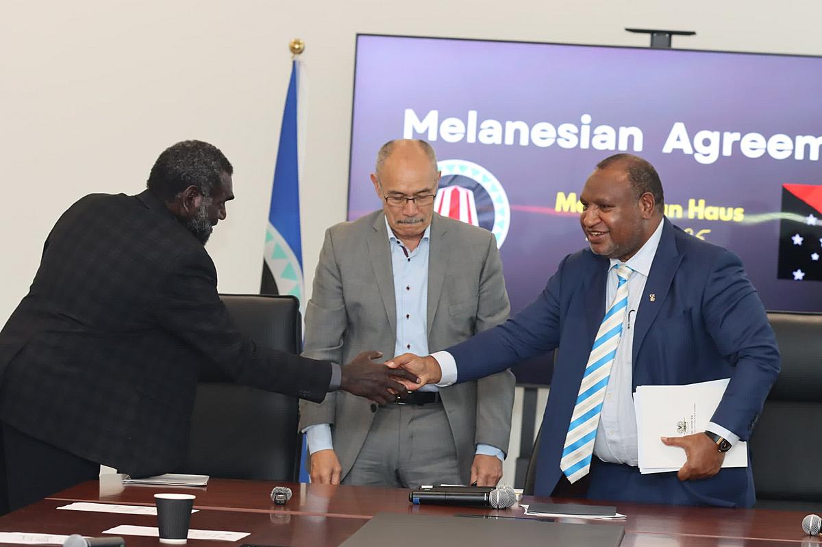 PM Marape and President Toroama Sign Melanesian Agreement, Affirming Commitment to Bougainville Peace Process