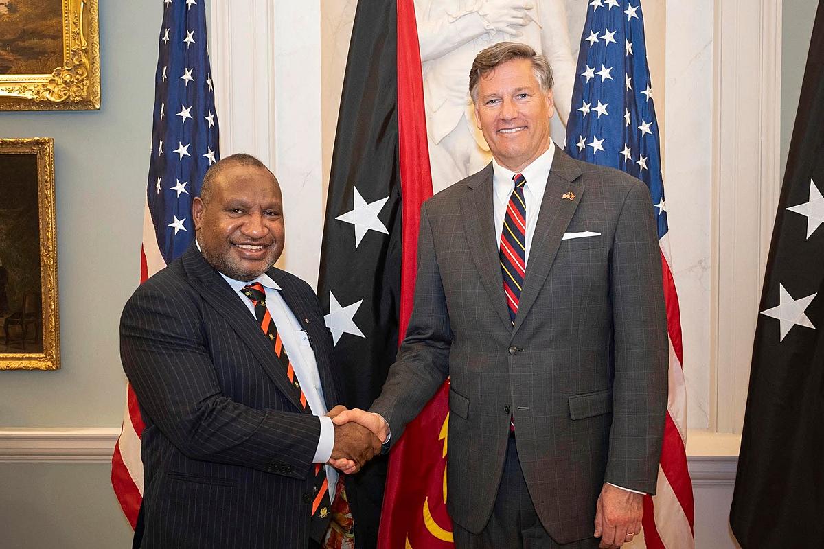 Marape Deepens Strategic Partnership with US on Trade, Security & Fisheries