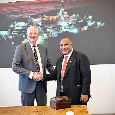 Prime Minister Marape Engages ExxonMobil Leadership in Houston to Advance Key LNG Projects in Papua New Guinea