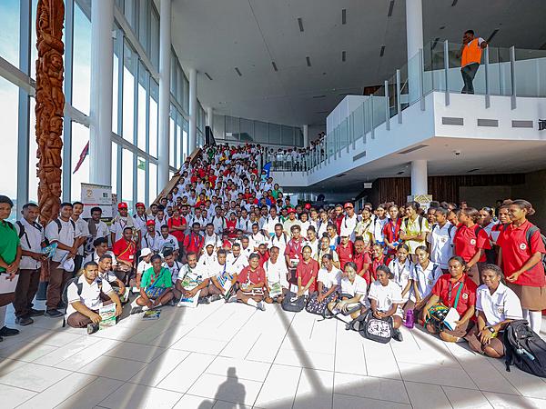 PNG RESOURCES GOLDEN EXHIBITION DRAWS RECORD  STUDENT ATTENDANCE  