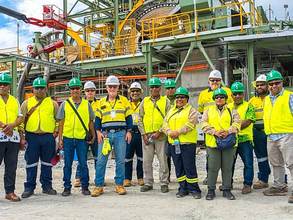 CEPA Environment Council Conducts Official Visit to K92 Mine Site