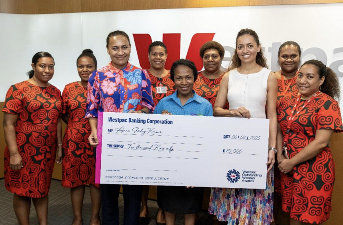 Queenpads Founder Anne-Shirley Korave Wins Top Honours at Westpac Outstanding Women Awards