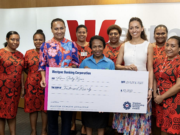 Queenpads Founder Anne-Shirley Korave Wins Top Honours at Westpac Outstanding Women Awards