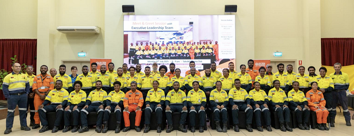 Ok Tedi Welcomes 41 New Graduates Under 2025 GDS Program