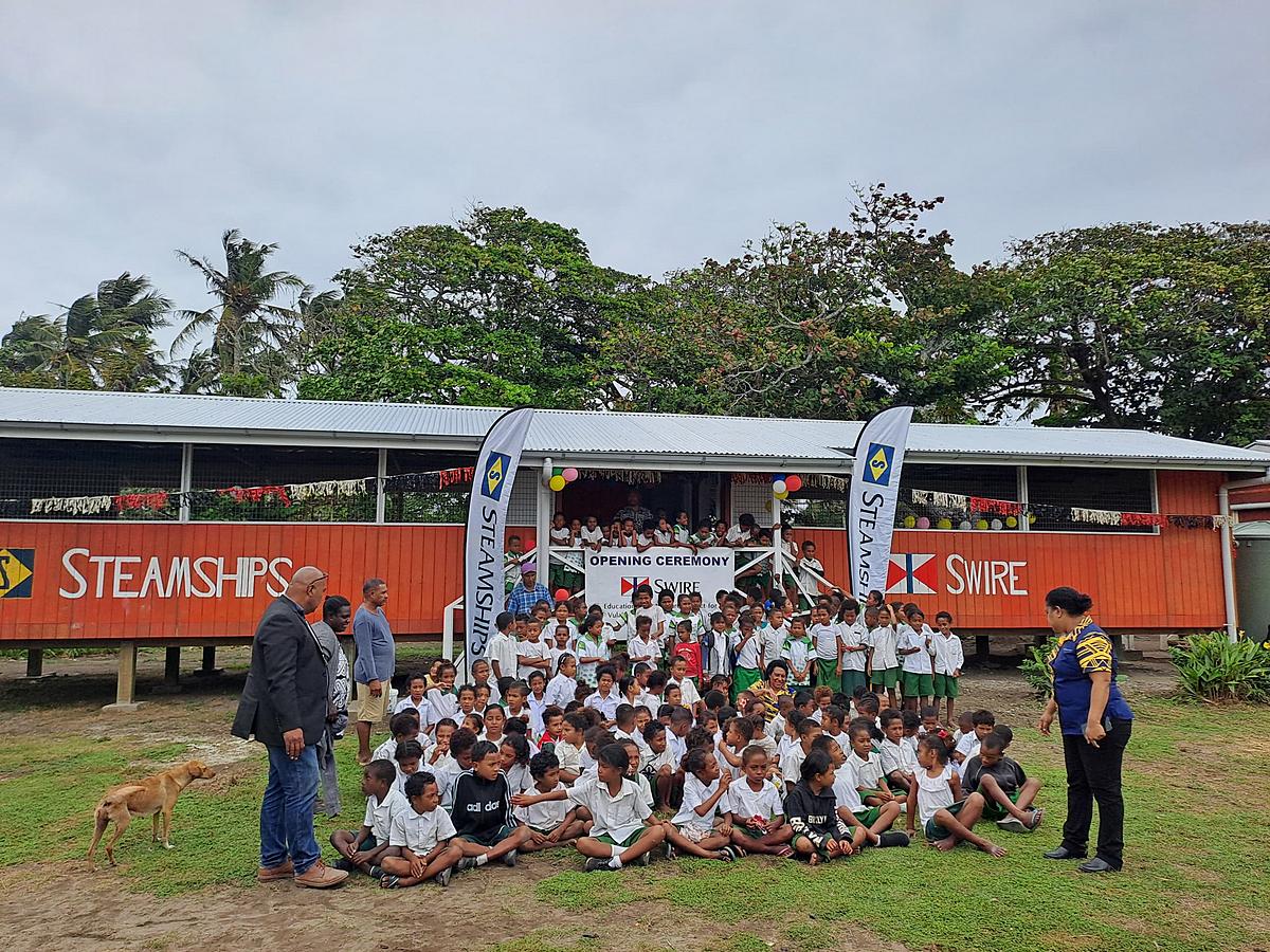 Swire and Steamships Expand Educational Investment in Hula Village with Third Double Classroom Project