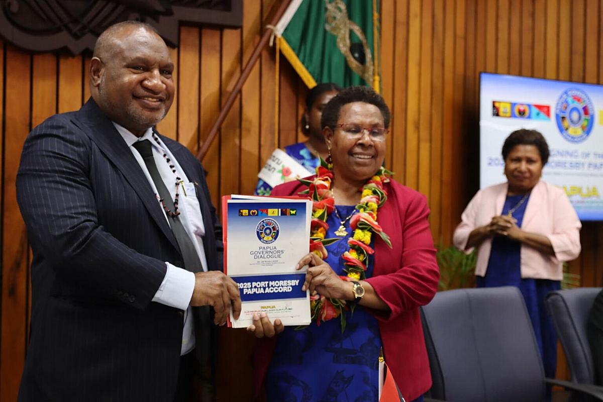 Marape reaffirms unity and empowerment under Port Moresby Papua Accord