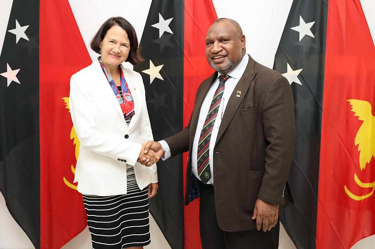 UK Indo-Pacific Minister meets Marape, as PNG–UK ties deepen