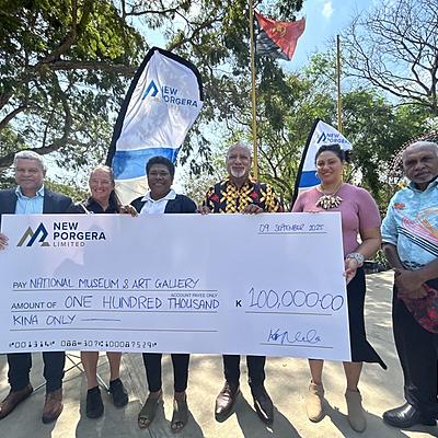 NPL Presents K100,000 to National Museum
