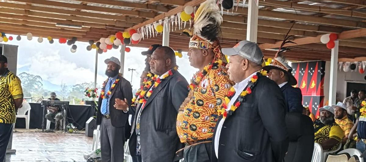 Marape opens historic Tabubil–Telefomin Highway