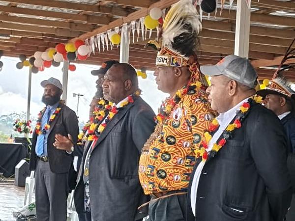 Marape opens historic Tabubil–Telefomin Highway