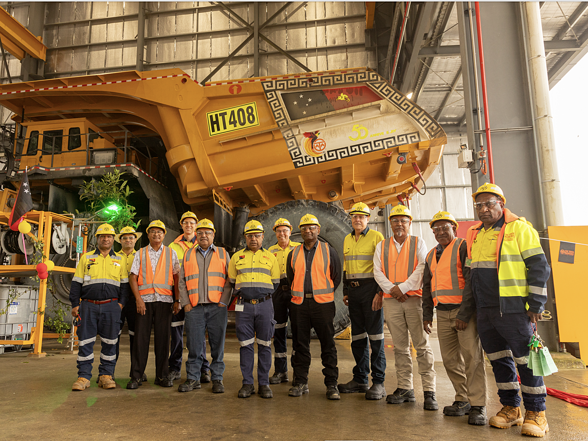 Ok Tedi Commissions New Mine Operations Workshop to Support Electric Truck Fleet