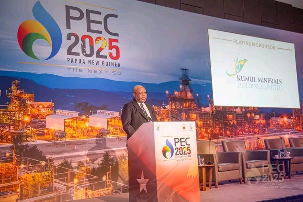 PNG Petroleum Minister Maladina outlines petroleum sector reforms at 2025 PEC Conference