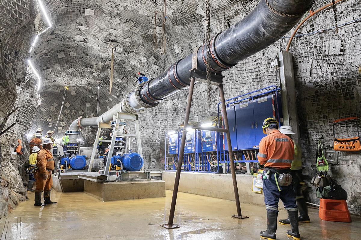 Successful Completion of Underground Pump Station Project Marks Milestone for Ok Tedi