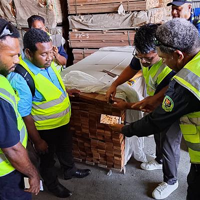 UNODC Donation to Assist PNG Customs’ Border Security and Drug Detection Capacity