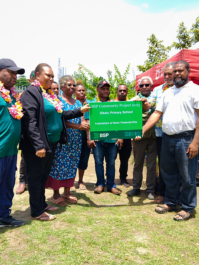 BSP Enhances Sikalu Primary School with Solar-Powered Infrastructure Upgrades
