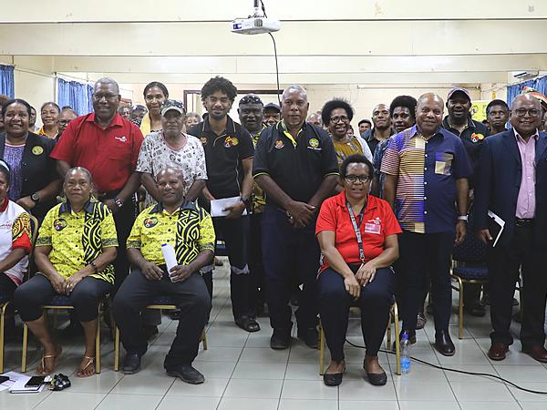 Nambawan Super Engages With Members From the Department of Works and Highways