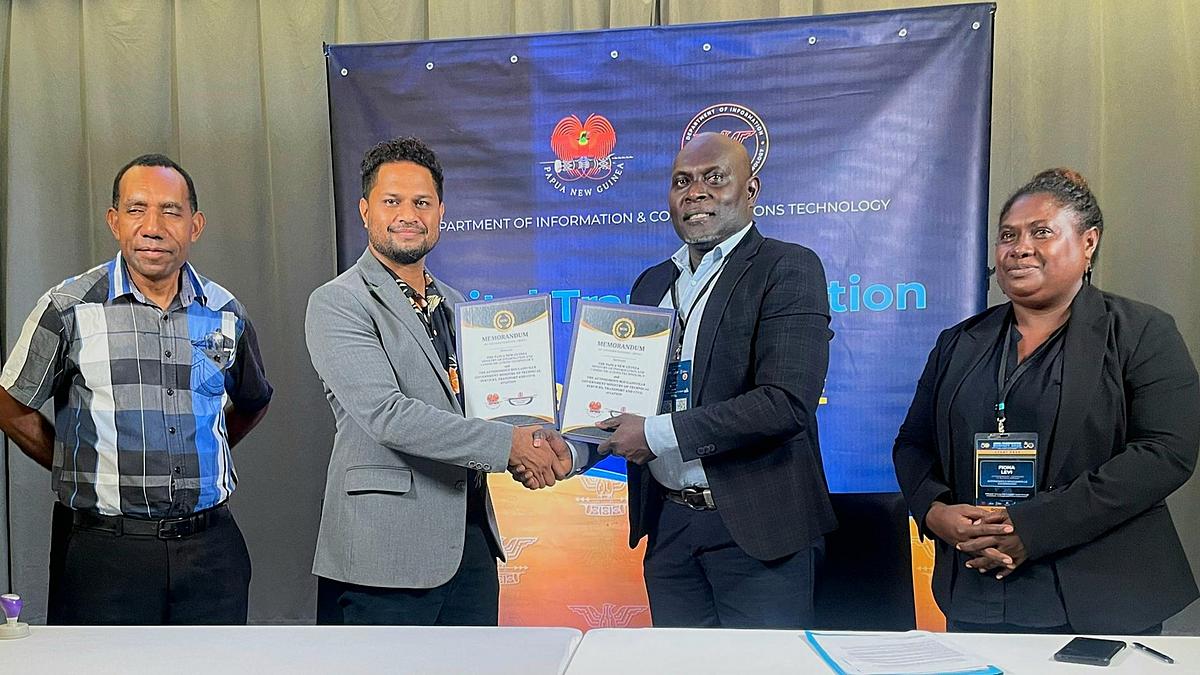 ABG and National Department of ICT sign MoU to progress Bougainville’s ICT sector