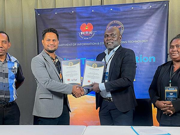 ABG and National Department of ICT sign MoU to progress Bougainville’s ICT sector