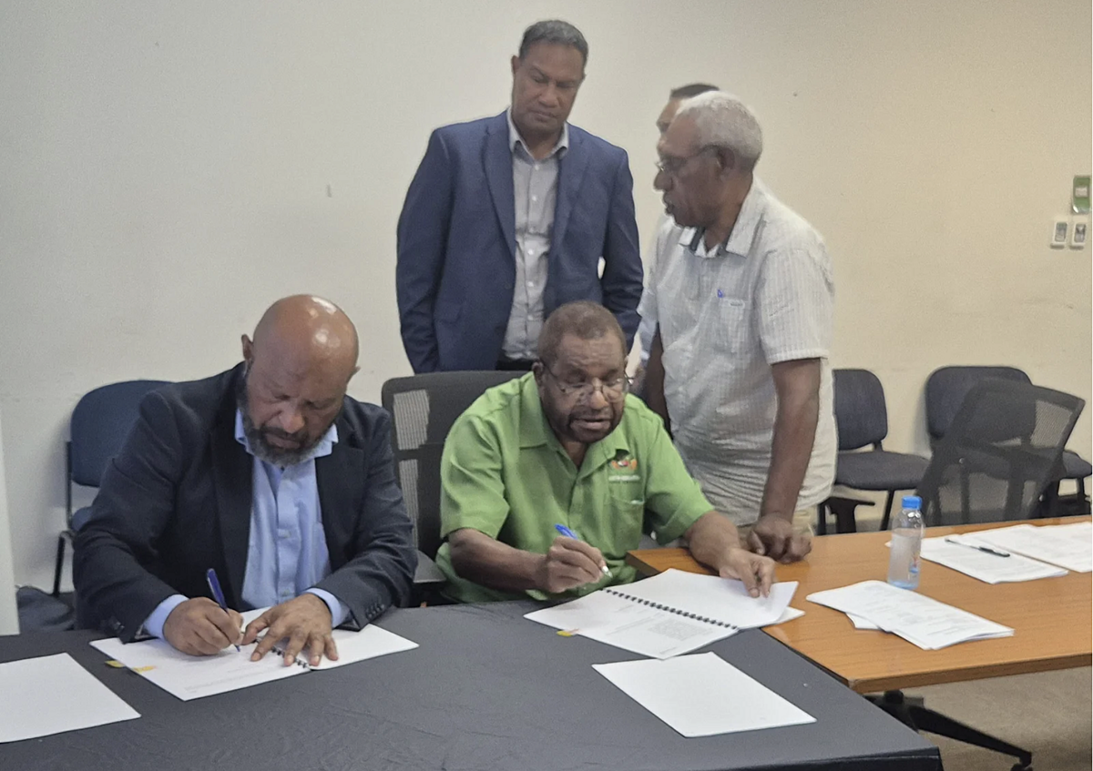 PNGEITI Signs Memorandum of Understanding with Auditor-General’s Office