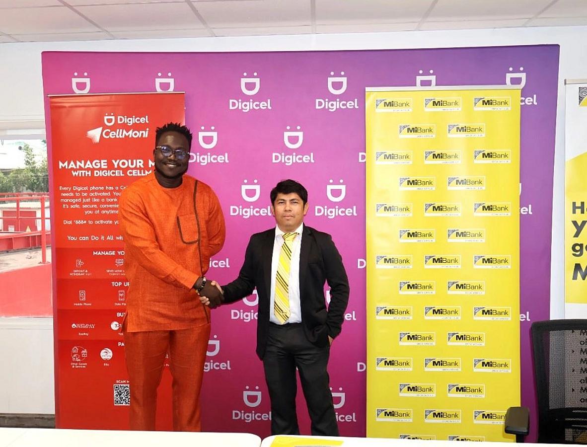 MiBank & Digicel Cellmoni Forge Strategic Partnership Enabling Seamless Bank-to-Wallet Transfers
