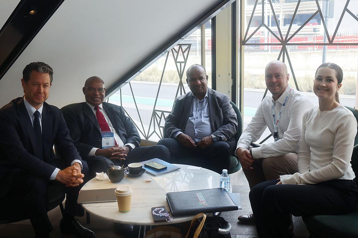 Minister Maru Welcomes Planned Swedish Investment in PNG