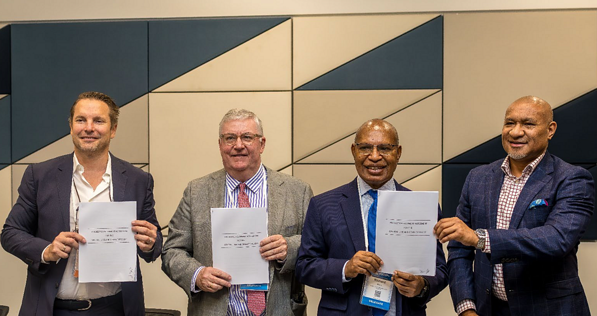 Pacific Lime and Cement Signs Landmark Agreement with PNG Government