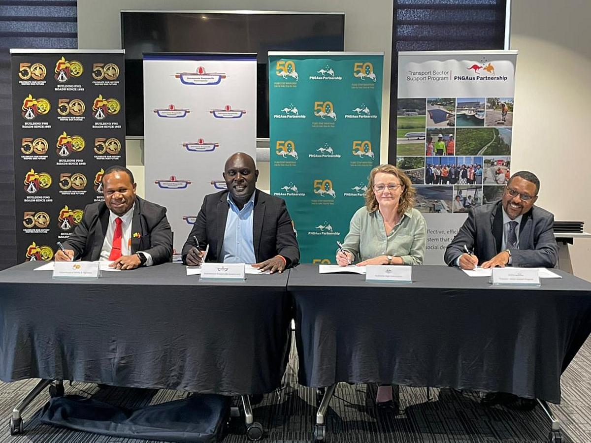 ABG Signs Project Charter with Australia, National Government to Upgrade Bougainville Trunk Road