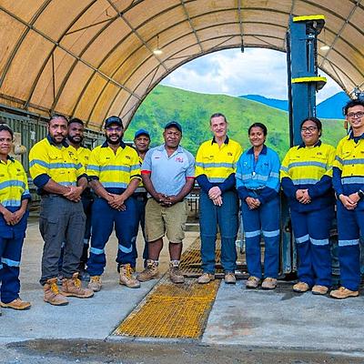 K92 Mining Hosts UPNG Professor for Lecturer Immersion Visit at Kainantu Operations
