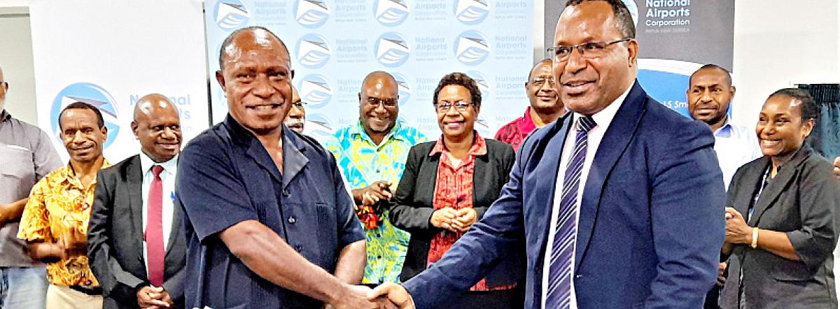 Morobe Government Partners with National Airports Corporation